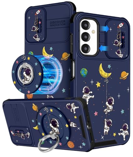 Buleens Schutzhülle für Samsung Galaxy A16 5G, mit Ringständer und Kamera-Abdeckung, ästhetisch, niedlich, entworfen für Frauen und Mädchen, cooles Cartoon-Astronaut, kompatibel mit Magsafe Buleens Schutzhülle für Samsung Galaxy A16 5G, mit Ringständer und Kamera-Abdeckung, ästhetisch, niedlich, entworfen für Frauen und Mädchen, cooles Cartoon-Astronaut, kompatibel mit Magsafe von Buleens