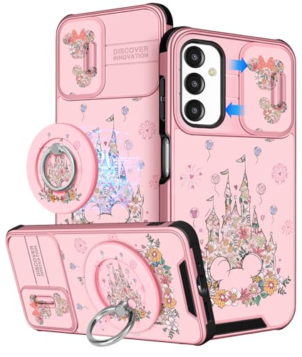 Buleens Schutzhülle für Samsung Galaxy A16 5G, mit Ringständer und Kameraabdeckung, ästhetisch, niedlich, entworfen für Frauen und Mädchen, Kawaii-Schloss, Blumen, kompatibel mit Magsafe Buleens Schutzhülle für Samsung Galaxy A16 5G, mit Ringständer und Kameraabdeckung, ästhetisch, niedlich, entworfen für Frauen und Mädchen, Kawaii-Schloss, Blumen, kompatibel mit Magsafe von Buleens