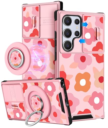 Buleens Schutzhülle für Samsung Galaxy S24 Ultra – mit Ringständer und Kamera-Abdeckung, ästhetisch, niedliches Design, S24 Ultra-Hülle, für Damen, Mädchen, Mädchen, Kawaii, für Samsung S24 Ultra, Buleens Schutzhülle für Samsung Galaxy S24 Ultra – mit Ringständer und Kamera-Abdeckung, ästhetisch, niedliches Design, S24 Ultra-Hülle, für Damen, Mädchen, Mädchen, Kawaii, für Samsung S24 Ultra, von Buleens