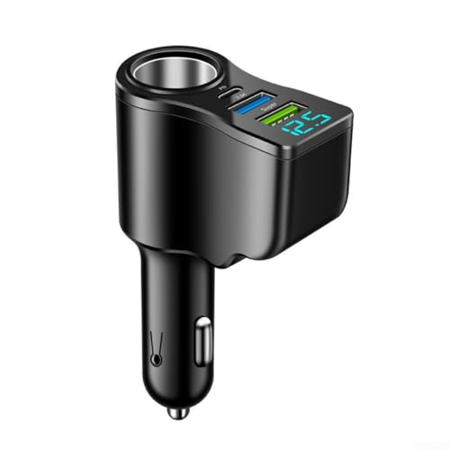 Bulevisiter 66 W Dual-USB-Autoladegerät mit Spannungsüberwachung und intelligenter Schnellladetechnologie Bulevisiter 66 W Dual-USB-Autoladegerät mit Spannungsüberwachung und intelligenter Schnellladetechnologie von Bulevisiter