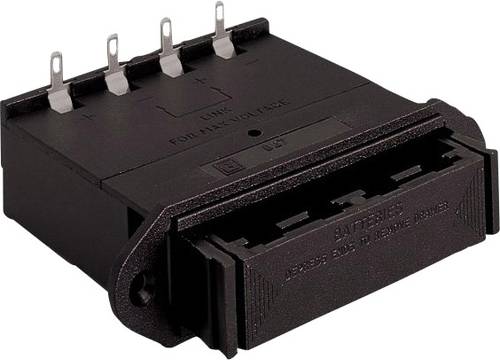 Bulgin BX0027 Batteriehalter 4x Mignon (AA) Lötanschluss (L x B x H) 95.3 x 61.2 x 26mm von Bulgin