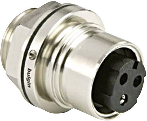 Bulgin PXM6012/02P/CR Rundsteckverbinder Stecker, Einbau Gesamtpolzahl: 2 Serie (Rundsteckverbinder) von Bulgin