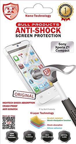 Bull 1304013 Anti-Shock Schutzfolie für Sony Xperia Z1 Compact Bull 1304013 Anti-Shock Schutzfolie für Sony Xperia Z1 Compact von Bull-Products