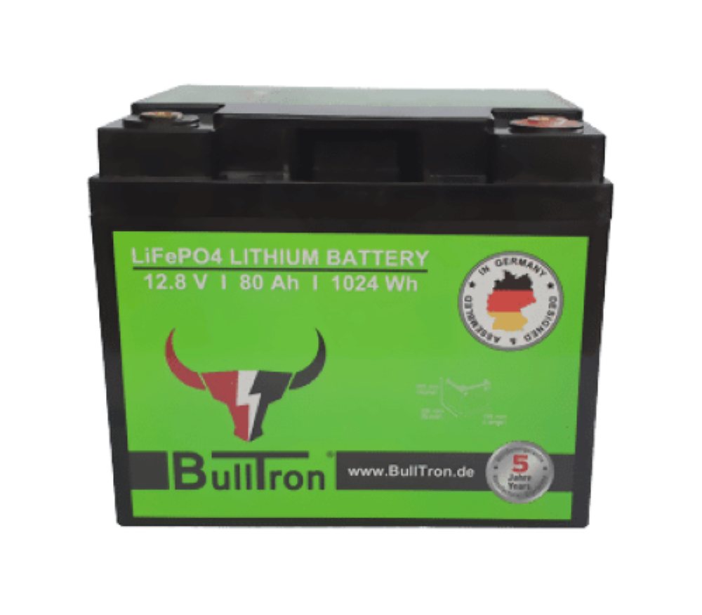 BullTron Bulltron 80Ah Polar LiFePO4 12.8V Akku Smart BMS Bluetooth App Heizung Batterie BullTron Bulltron 80Ah Polar LiFePO4 12.8V Akku Smart BMS Bluetooth App Heizung Batterie von BullTron