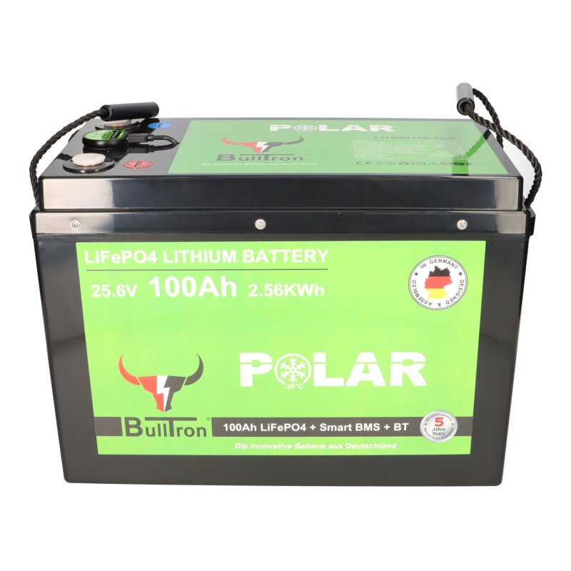 BullTron LiFePO4 25,6V 100Ah Smart BMS Bluetooth Polar mit 0% MwSt nach §12 Abs. 3 UstG BullTron LiFePO4 25,6V 100Ah Smart BMS Bluetooth Polar mit 0% MwSt nach §12 Abs. 3 UstG von BullTron