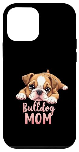Englische Bulldogge, Mutter, Hund, Bulldogge, Mama, niedlicher Welpe Hülle für iPhone 12 mini von Bulldog Fun Designs