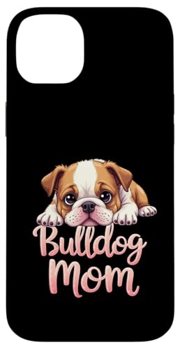 Englische Bulldogge, Mutter, Hund, Bulldogge, Mama, niedlicher Welpe Hülle für iPhone 14 Plus von Bulldog Fun Designs
