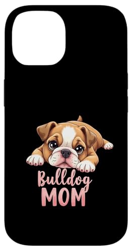 Englische Bulldogge, Mutter, Hund, Bulldogge, Mama, niedlicher Welpe Hülle für iPhone 14 von Bulldog Fun Designs