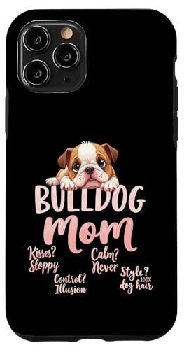 Lustiges englisches Bulldoggen-Zitat Hülle für iPhone 11 Pro von Bulldog Fun Designs