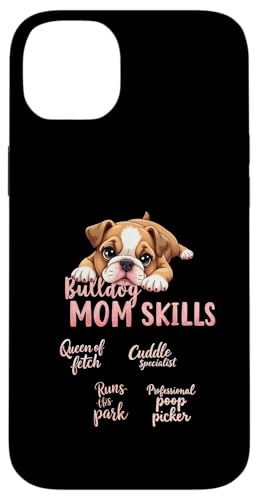 Lustiges englisches Bulldoggen-Zitat Hülle für iPhone 14 Plus von Bulldog Fun Designs