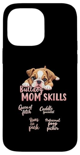 Lustiges englisches Bulldoggen-Zitat Hülle für iPhone 14 Pro Max von Bulldog Fun Designs