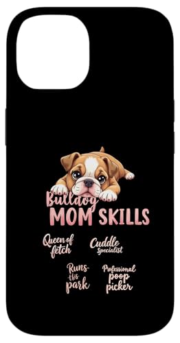 Lustiges englisches Bulldoggen-Zitat Hülle für iPhone 14 von Bulldog Fun Designs