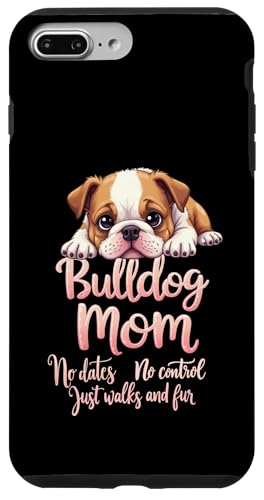 Lustiges englisches Bulldoggen-Zitat Hülle für iPhone 7 Plus/8 Plus von Bulldog Fun Designs