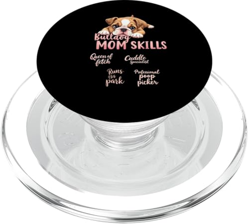 Lustiges englisches Bulldoggen-Zitat PopSockets PopGrip für MagSafe von Bulldog Fun Designs
