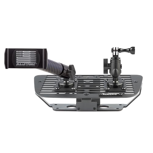 Bulletpoint Armaturenbrett-Handyhalterung, kompatibel mit Jeep Wrangler JK JKU 20 mm Kugelhalterung (RubiGrid Multi-Device) von Bulletpoint