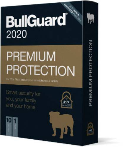 Bullguard Premium Protection 2020 10 U Jahreslizenz, 10 Lizenzen Windows, Mac, Android Sicherheits-S von Bullguard