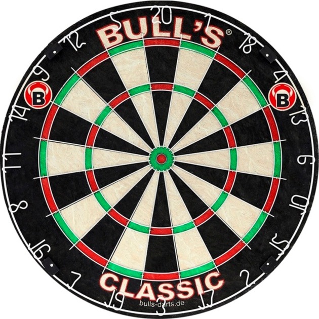 Classic Bristle Dartboard, Geschicklichkeitsspiel Classic Bristle Dartboard, Geschicklichkeitsspiel von Bulls