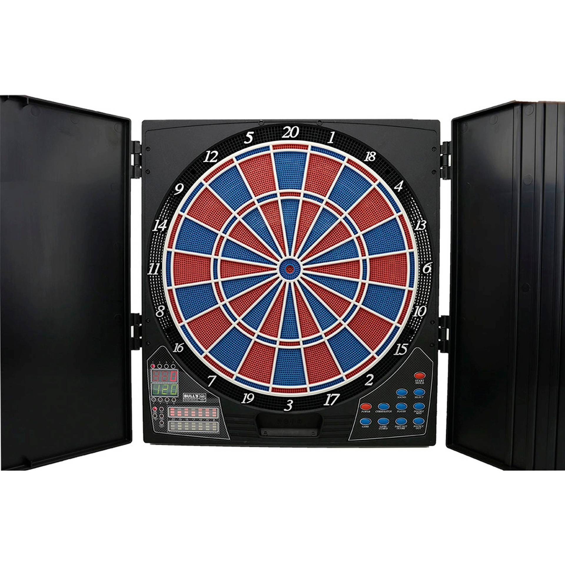 E-Dartboard Cabinet Lightning RB-Sound, Geschicklichkeitsspiel E-Dartboard Cabinet Lightning RB-Sound, Geschicklichkeitsspiel von Bulls