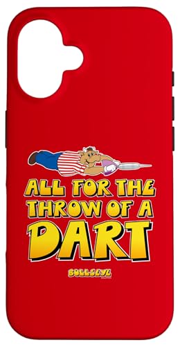 Bullseye Alles für den Wurf eines Dartpfeils Vatertag Hülle für iPhone 16 Bullseye Alles für den Wurf eines Dartpfeils Vatertag Hülle für iPhone 16 von Bullseye