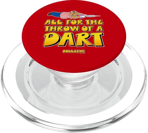 Bullseye Alles für den Wurf eines Dartpfeils Vatertag PopSockets PopGrip für MagSafe von Bullseye