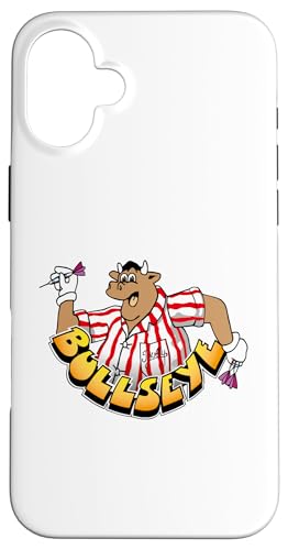 Bullseye Bully mit Dartpfeilen Vatertag Hülle für iPhone 16 Plus Bullseye Bully mit Dartpfeilen Vatertag Hülle für iPhone 16 Plus von Bullseye