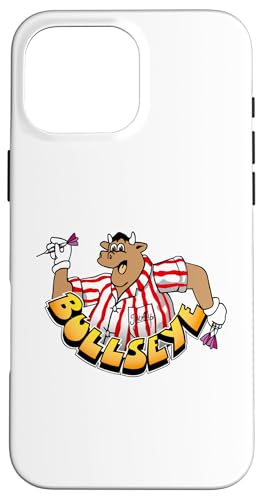 Bullseye Bully mit Dartpfeilen Vatertag Hülle für iPhone 16 Pro Max Bullseye Bully mit Dartpfeilen Vatertag Hülle für iPhone 16 Pro Max von Bullseye