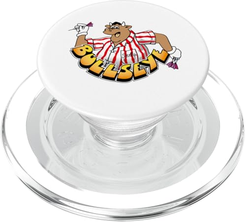 Bullseye Bully mit Dartpfeilen Vatertag PopSockets PopGrip für MagSafe Bullseye Bully mit Dartpfeilen Vatertag PopSockets PopGrip für MagSafe von Bullseye