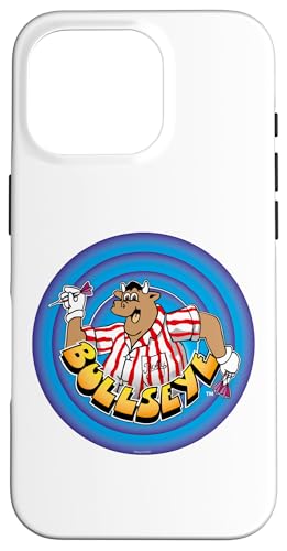 Bullseye Bully mit vier blauen Kreisen Vatertag Hülle für iPhone 16 Pro von Bullseye