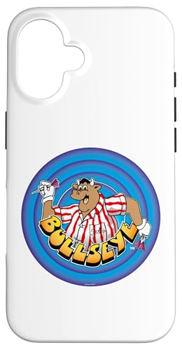 Bullseye Bully mit vier blauen Kreisen Vatertag Hülle für iPhone 16 von Bullseye
