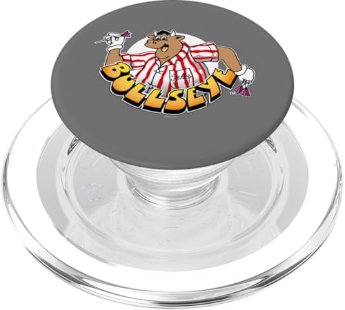 Bullseye Bully mit weißem Kreis und Dartpfeilen Vatertag PopSockets PopGrip für MagSafe Bullseye Bully mit weißem Kreis und Dartpfeilen Vatertag PopSockets PopGrip für MagSafe von Bullseye