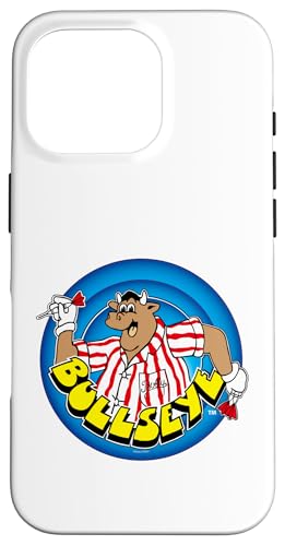 Bullseye Bully rot und weiß gestreift Vatertag Hülle für iPhone 16 Pro Bullseye Bully rot und weiß gestreift Vatertag Hülle für iPhone 16 Pro von Bullseye