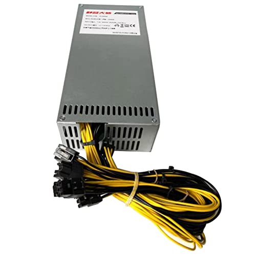 Bumdenuu 2000 W PC Server Netzteil für Bitcoin Mining ATX 2000 W PICO PSU Ethereum 6 Pin Kabel Netzteil Werkzeuge von Bumdenuu