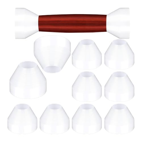Bumiva 10 Stück Stiftbuchsen, Isolierende Stiftbuchsen Aus Kunststoff, 0,23/6 mm Antihaft-Buchse für CA-Finishing-Stiftdrehen - Bumiva 10 Stück Stiftbuchsen, Isolierende Stiftbuchsen Aus Kunststoff, 0,23/6 mm Antihaft-Buchse für CA-Finishing-Stiftdrehen - von Bumiva
