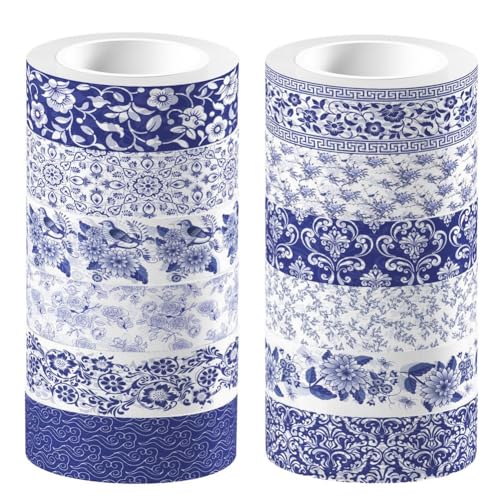 Bumiva 12 Rollen Meerjungfrau Washi Tape Transparente Rollenaufkleber Cinta Adhesiva Decorativa von Bumiva