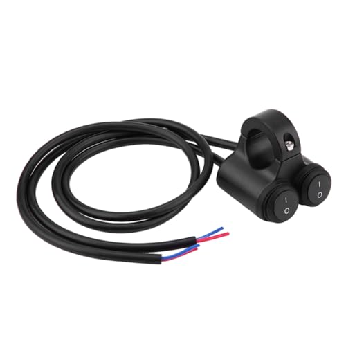 Bumiva 22mm Universal Motorrad Lenker Scheinwerfer Bremse Nebelscheinwerfer Hupe Dual Control Button für Switch C Bumiva 22mm Universal Motorrad Lenker Scheinwerfer Bremse Nebelscheinwerfer Hupe Dual Control Button für Switch C von Bumiva