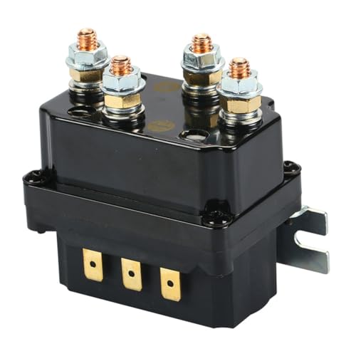 Bumiva 250 A 12 V Elektrisches Windenrelais, Integriertes Wasserdichtes Relais, 4250X Windenrelais, Geeignet für Geländefahrzeuge mit 5000-7000 Pfund Bumiva 250 A 12 V Elektrisches Windenrelais, Integriertes Wasserdichtes Relais, 4250X Windenrelais, Geeignet für Geländefahrzeuge mit 5000-7000 Pfund von Bumiva