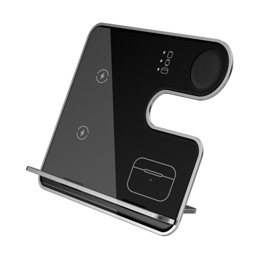 Bumiva 3-in-1-Drahtloses Ladegerät, Abnehmbares Magnetisches Kabelloses Laden, Geeignet für Mobiltelefone/Uhren/Kopfhörer Bumiva 3-in-1-Drahtloses Ladegerät, Abnehmbares Magnetisches Kabelloses Laden, Geeignet für Mobiltelefone/Uhren/Kopfhörer von Bumiva