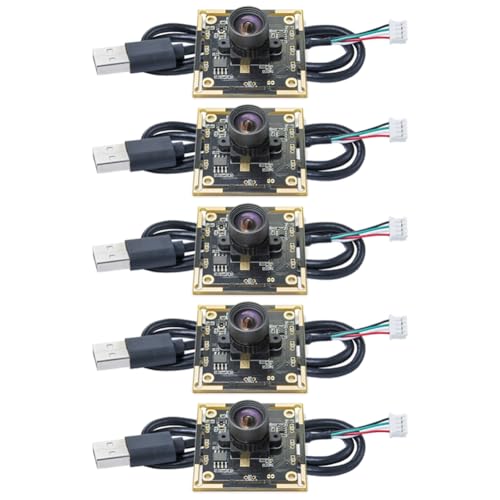 Bumiva 5PCS OV9732 Kameramodul 1MP 1280x720 30fps USB Freier Treiber Manueller mit 1 Meter Kabel für WinXP/7/8/10 von Bumiva