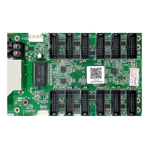 Bumiva A712-Empfangskarte Videowand-Controller LED-Anzeigebildschirm RGB-Matrix HBU75 Vollfarbmodul-Steuerkarte von Bumiva