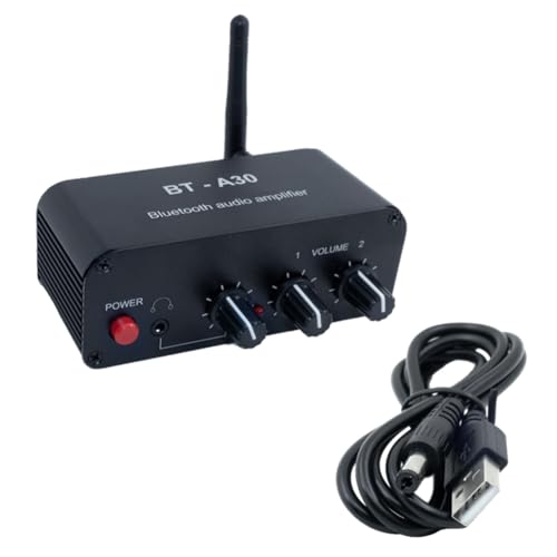 Bumiva Bluetooth-Empfänger für TV, Mobiltelefon, Leistungsstarker Audioverstärker für Kopfhörer, Mehrkanal-Lautsprecherausgangsverteiler Bumiva Bluetooth-Empfänger für TV, Mobiltelefon, Leistungsstarker Audioverstärker für Kopfhörer, Mehrkanal-Lautsprecherausgangsverteiler von Bumiva