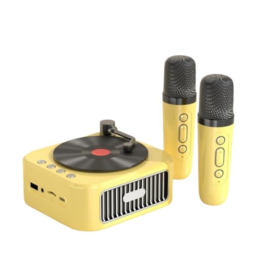 Bumiva Retro Bluetooth5.3 Lautsprecher mit 2 Mikrofonen Tragbare Bluetooth-Lautsprecher im Stil Eines 18. Jahrhundert Phonographen 360° Stereo Sound Vinyl Record B Bumiva Retro Bluetooth5.3 Lautsprecher mit 2 Mikrofonen Tragbare Bluetooth-Lautsprecher im Stil Eines 18. Jahrhundert Phonographen 360° Stereo Sound Vinyl Record B von Bumiva