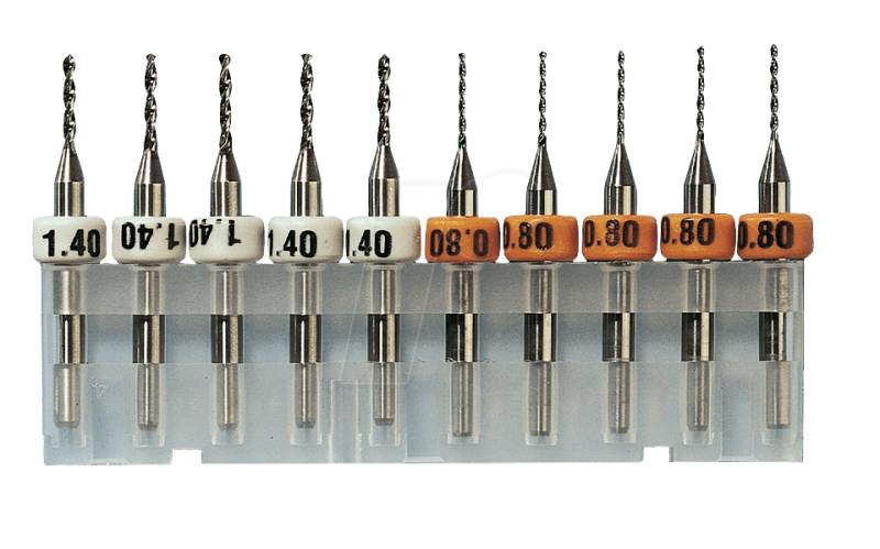BOHRER 1,5 - 10er-Set Hartmetallbohrer 1,5mm von Bungard