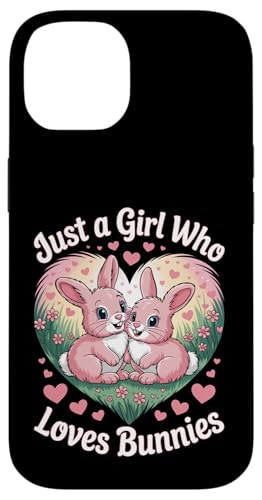 Just a Girl Who Loves Bunnies süßes Kaninchenherz Hülle für iPhone 14 Just a Girl Who Loves Bunnies süßes Kaninchenherz Hülle für iPhone 14 von Bunny Bunny Lovers