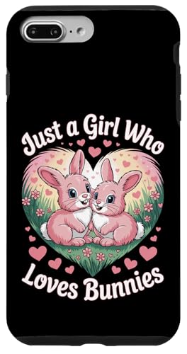 Just a Girl Who Loves Bunnies süßes Kaninchenherz Hülle für iPhone 7 Plus/8 Plus Just a Girl Who Loves Bunnies süßes Kaninchenherz Hülle für iPhone 7 Plus/8 Plus von Bunny Bunny Lovers