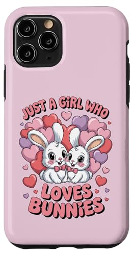 Nur ein Mädchen, das Hasen liebt Süßes Hasenpaar Hülle für iPhone 11 Pro Nur ein Mädchen, das Hasen liebt Süßes Hasenpaar Hülle für iPhone 11 Pro von Bunny Bunny Lovers