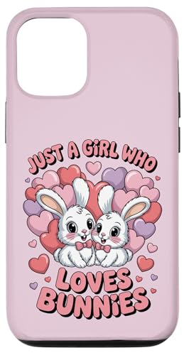 Nur ein Mädchen, das Hasen liebt Süßes Hasenpaar Hülle für iPhone 12/12 Pro Nur ein Mädchen, das Hasen liebt Süßes Hasenpaar Hülle für iPhone 12/12 Pro von Bunny Bunny Lovers