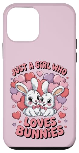 Nur ein Mädchen, das Hasen liebt Süßes Hasenpaar Hülle für iPhone 12 mini Nur ein Mädchen, das Hasen liebt Süßes Hasenpaar Hülle für iPhone 12 mini von Bunny Bunny Lovers
