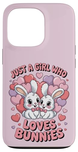 Nur ein Mädchen, das Hasen liebt Süßes Hasenpaar Hülle für iPhone 13 Pro Nur ein Mädchen, das Hasen liebt Süßes Hasenpaar Hülle für iPhone 13 Pro von Bunny Bunny Lovers
