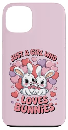 Nur ein Mädchen, das Hasen liebt Süßes Hasenpaar Hülle für iPhone 13 Nur ein Mädchen, das Hasen liebt Süßes Hasenpaar Hülle für iPhone 13 von Bunny Bunny Lovers