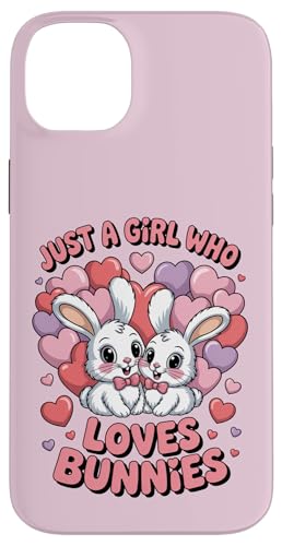Nur ein Mädchen, das Hasen liebt Süßes Hasenpaar Hülle für iPhone 14 Plus Nur ein Mädchen, das Hasen liebt Süßes Hasenpaar Hülle für iPhone 14 Plus von Bunny Bunny Lovers
